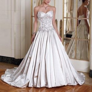 Sophia Tolli Kate Oyster Pearl Wedding Dress